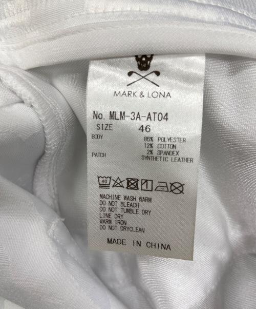 MARK&LONA（マークアンドロナ）MARK&LONA (マークアンドロナ) ゴルフパンツ ホワイト サイズ:46の古着・服飾アイテム