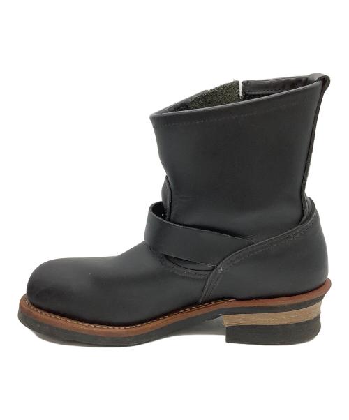 RED WING（レッドウィング）RED WING (レッドウィング) 8インチエンジニアブーツ ブラック サイズ:7 1/2Dの古着・服飾アイテム