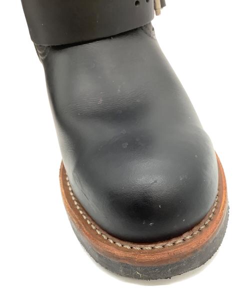 RED WING（レッドウィング）RED WING (レッドウィング) 8インチエンジニアブーツ ブラック サイズ:7 1/2Dの古着・服飾アイテム