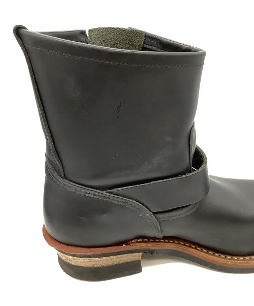 RED WING（レッドウィング）RED WING (レッドウィング) 8インチエンジニアブーツ ブラック サイズ:7 1/2Dの古着・服飾アイテム