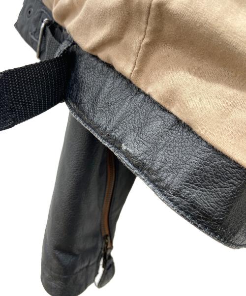 UNIFORMEN ERIKACLUB（エリカクラブ）uniformen erikaclub (エリカクラブ) レザージャケット ブラック サイズ:Lの古着・服飾アイテム