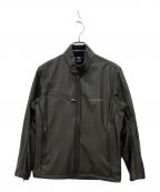 mont-bellモンベル）の古着「フェイクレザージャケット」｜ブラウン