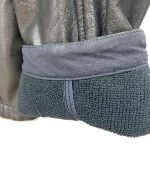 mont-bell（モンベル）mont-bell (モンベル) フェイクレザージャケット ブラウン サイズ:Lの古着・服飾アイテム