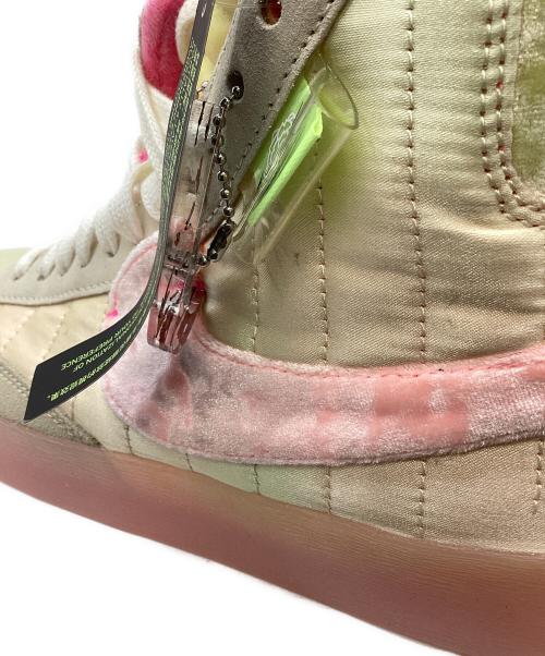 NIKE（ナイキ）NIKE (ナイキ) NIKE　BLAZER MID REBEL　ハイカットスニーカー ホワイト×ピンク サイズ:24.5ｃｍの古着・服飾アイテム