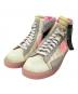 NIKE（ナイキ）の古着「NIKE　BLAZER MID REBEL　ハイカットスニーカー」｜ホワイト×ピンク