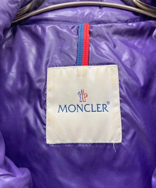 MONCLER（モンクレール）MONCLER (モンクレール) ダウンジャケット パープルの古着・服飾アイテム