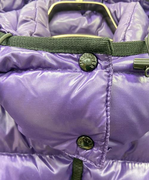 MONCLER（モンクレール）MONCLER (モンクレール) ダウンジャケット パープルの古着・服飾アイテム