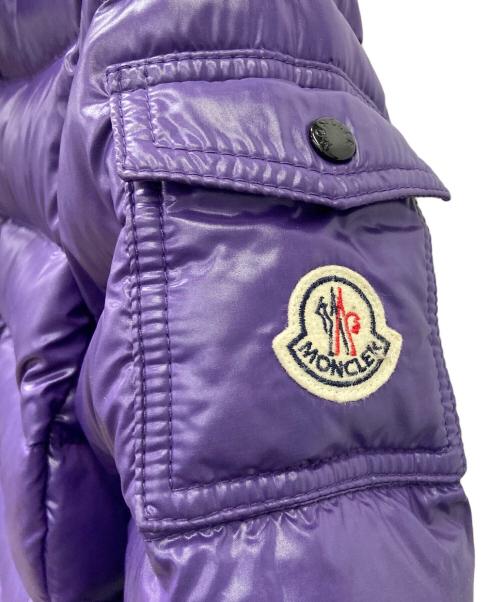 MONCLER（モンクレール）MONCLER (モンクレール) ダウンジャケット パープルの古着・服飾アイテム