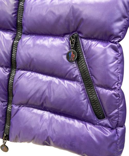 MONCLER（モンクレール）MONCLER (モンクレール) ダウンジャケット パープルの古着・服飾アイテム