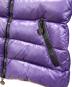 中古・古着 MONCLER (モンクレール) ダウンジャケット パープル：20000円