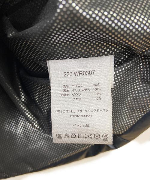 Columbia（コロンビア）Columbia (コロンビア) ダウンジャケット ブラック サイズ:Sの古着・服飾アイテム