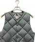 JOURNAL STANDARD (ジャーナルスタンダード) RockyMountainFeatherBed (ロッキーマウンテンフェザーベッド) ダウンベスト グレー サイズ:38：7000円