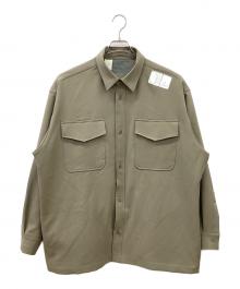 N.HOOLYWOOD（エヌ ハリウッド）の古着「オーバーサイズシャツジャケット」｜ベージュ