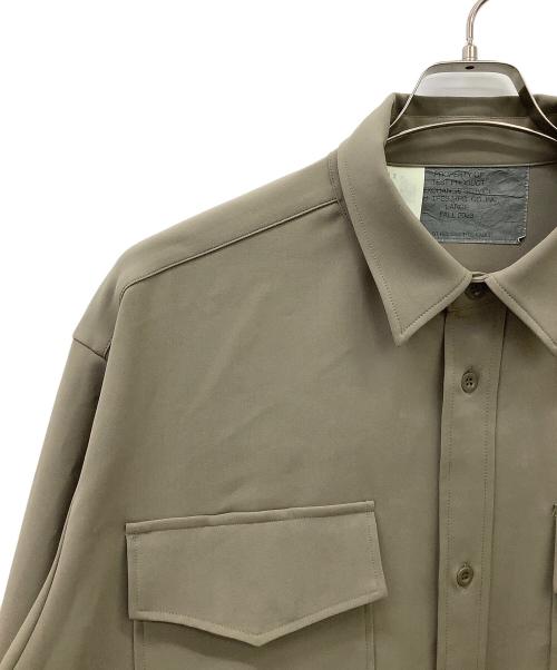 N.HOOLYWOOD（エヌ ハリウッド）N.HOOLYWOOD (エヌ ハリウッド) オーバーサイズシャツジャケット ベージュ サイズ:40の古着・服飾アイテム