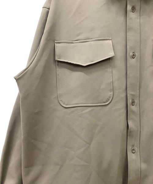 N.HOOLYWOOD（エヌ ハリウッド）N.HOOLYWOOD (エヌ ハリウッド) オーバーサイズシャツジャケット ベージュ サイズ:40の古着・服飾アイテム