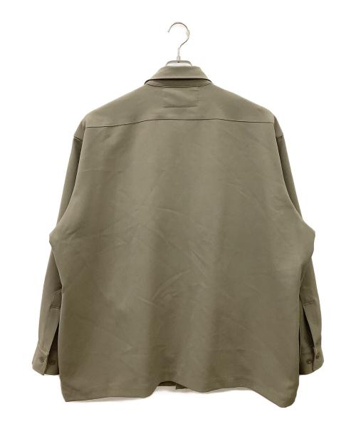 N.HOOLYWOOD（エヌ ハリウッド）N.HOOLYWOOD (エヌ ハリウッド) オーバーサイズシャツジャケット ベージュ サイズ:40の古着・服飾アイテム