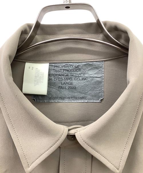 N.HOOLYWOOD（エヌ ハリウッド）N.HOOLYWOOD (エヌ ハリウッド) オーバーサイズシャツジャケット ベージュ サイズ:40の古着・服飾アイテム