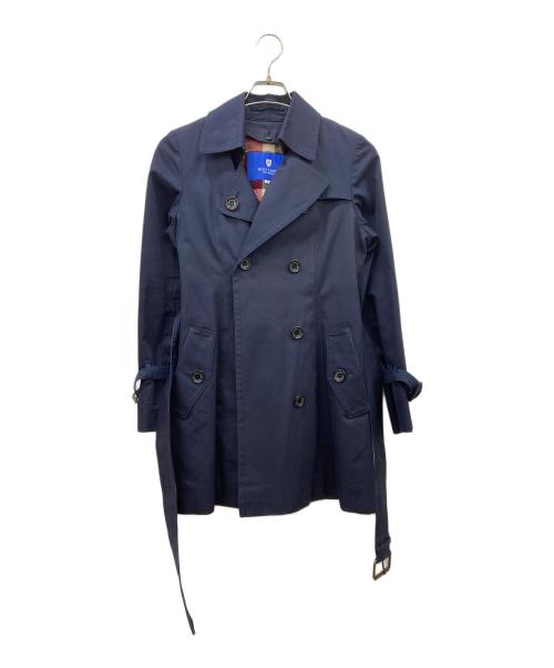BLUE LABEL CRESTBRIDGE（ブルーレーベルクレストブリッジ）BLUE LABEL CRESTBRIDGE (ブルーレーベルクレストブリッジ) ライナー付トレンチコート ネイビー サイズ:38の古着・服飾アイテム