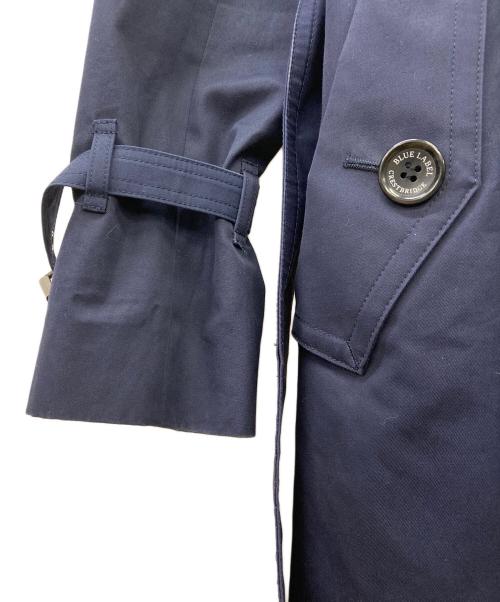 BLUE LABEL CRESTBRIDGE（ブルーレーベルクレストブリッジ）BLUE LABEL CRESTBRIDGE (ブルーレーベルクレストブリッジ) ライナー付トレンチコート ネイビー サイズ:38の古着・服飾アイテム