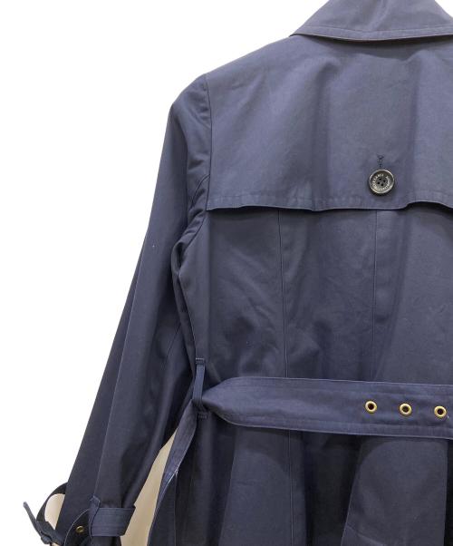 BLUE LABEL CRESTBRIDGE（ブルーレーベルクレストブリッジ）BLUE LABEL CRESTBRIDGE (ブルーレーベルクレストブリッジ) ライナー付トレンチコート ネイビー サイズ:38の古着・服飾アイテム