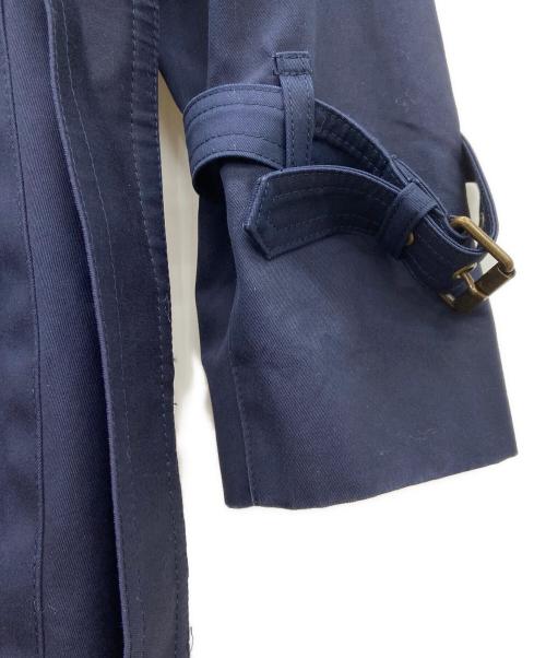 BLUE LABEL CRESTBRIDGE（ブルーレーベルクレストブリッジ）BLUE LABEL CRESTBRIDGE (ブルーレーベルクレストブリッジ) ライナー付トレンチコート ネイビー サイズ:38の古着・服飾アイテム