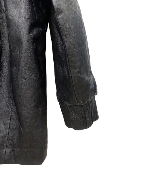 ST JOHN'S BAY（セントジョンズベイ）ST JOHN'S BAY (セントジョンズベイ) レザージャケット ブラック サイズ:XLの古着・服飾アイテム