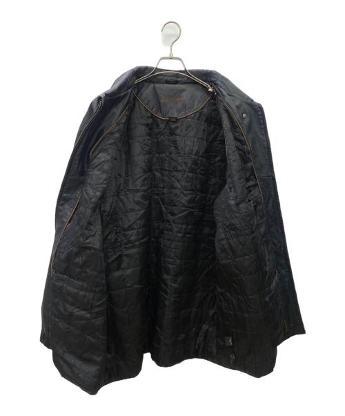 ST JOHN'S BAY（セントジョンズベイ）ST JOHN'S BAY (セントジョンズベイ) レザージャケット ブラック サイズ:XLの古着・服飾アイテム