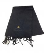 Vivienne Westwoodヴィヴィアンウエストウッド）の古着「Vivienne Westwood　マフラー」｜ブラック