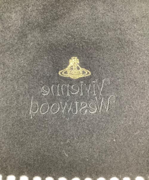 Vivienne Westwood（ヴィヴィアンウエストウッド）Vivienne Westwood (ヴィヴィアンウエストウッド) Vivienne Westwood　マフラー ブラックの古着・服飾アイテム
