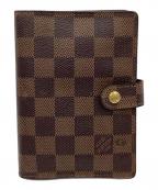 LOUIS VUITTONルイ ヴィトン）の古着「LOUIS VUITTON　ダミエ　手帳カバー」｜ブラウン