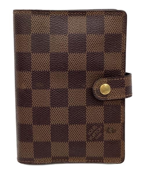 LOUIS VUITTON（ルイ ヴィトン）LOUIS VUITTON (ルイ ヴィトン) LOUIS VUITTON　ダミエ　手帳カバー ブラウンの古着・服飾アイテム