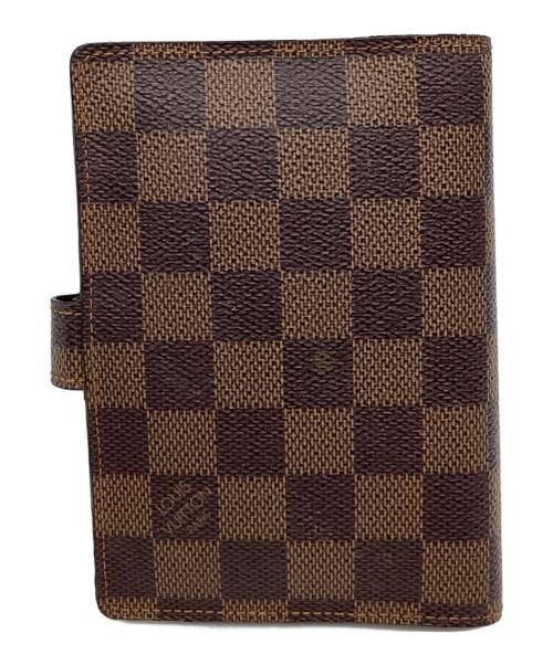 LOUIS VUITTON（ルイ ヴィトン）LOUIS VUITTON (ルイ ヴィトン) LOUIS VUITTON　ダミエ　手帳カバー ブラウンの古着・服飾アイテム