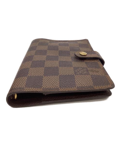 LOUIS VUITTON（ルイ ヴィトン）LOUIS VUITTON (ルイ ヴィトン) LOUIS VUITTON　ダミエ　手帳カバー ブラウンの古着・服飾アイテム