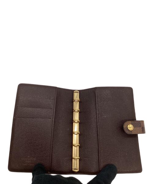 LOUIS VUITTON（ルイ ヴィトン）LOUIS VUITTON (ルイ ヴィトン) LOUIS VUITTON　ダミエ　手帳カバー ブラウンの古着・服飾アイテム