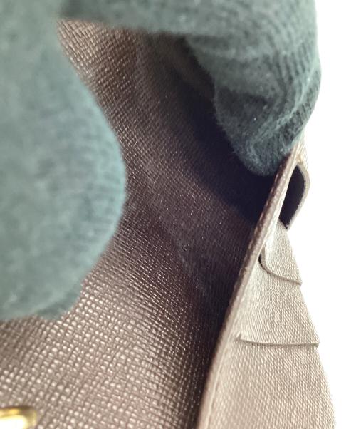 LOUIS VUITTON（ルイ ヴィトン）LOUIS VUITTON (ルイ ヴィトン) LOUIS VUITTON　ダミエ　手帳カバー ブラウンの古着・服飾アイテム