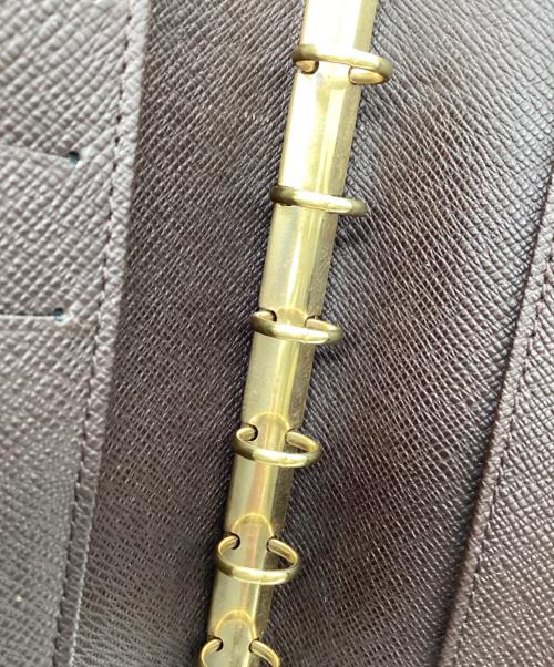 LOUIS VUITTON（ルイ ヴィトン）LOUIS VUITTON (ルイ ヴィトン) LOUIS VUITTON　ダミエ　手帳カバー ブラウンの古着・服飾アイテム