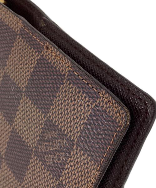 LOUIS VUITTON（ルイ ヴィトン）LOUIS VUITTON (ルイ ヴィトン) LOUIS VUITTON　ダミエ　手帳カバー ブラウンの古着・服飾アイテム