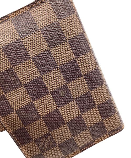 LOUIS VUITTON（ルイ ヴィトン）LOUIS VUITTON (ルイ ヴィトン) LOUIS VUITTON　ダミエ　手帳カバー ブラウンの古着・服飾アイテム