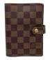 LOUIS VUITTON（ルイ ヴィトン）の古着「LOUIS VUITTON　ダミエ　手帳カバー」｜ブラウン