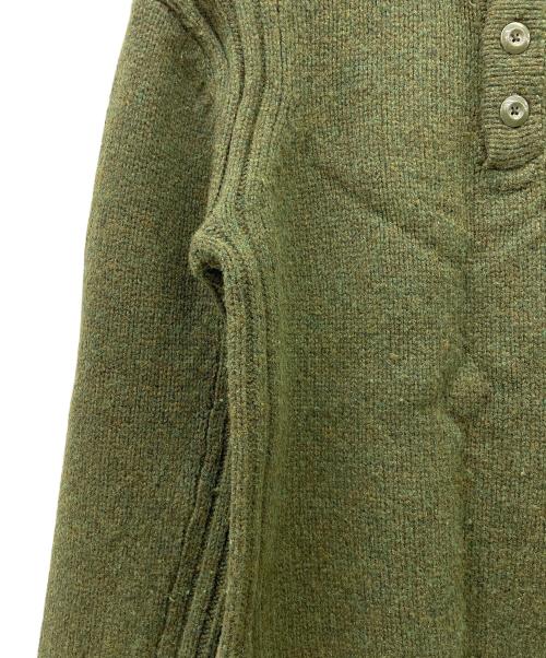 Patagonia（パタゴニア）Patagonia (パタゴニア) モックネック ラムウールニット グリーン サイズ:Sの古着・服飾アイテム
