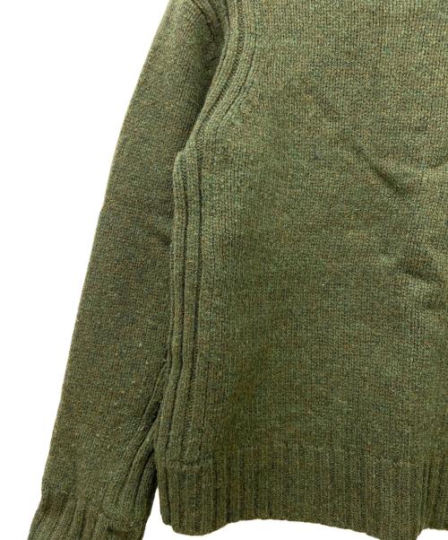 Patagonia（パタゴニア）Patagonia (パタゴニア) モックネック ラムウールニット グリーン サイズ:Sの古着・服飾アイテム