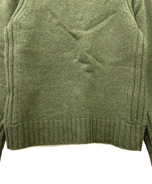 Patagonia（パタゴニア）Patagonia (パタゴニア) モックネック ラムウールニット グリーン サイズ:Sの古着・服飾アイテム