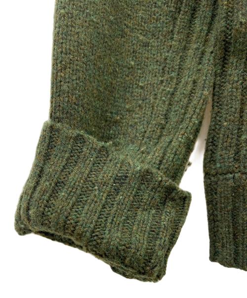 Patagonia（パタゴニア）Patagonia (パタゴニア) モックネック ラムウールニット グリーン サイズ:Sの古着・服飾アイテム