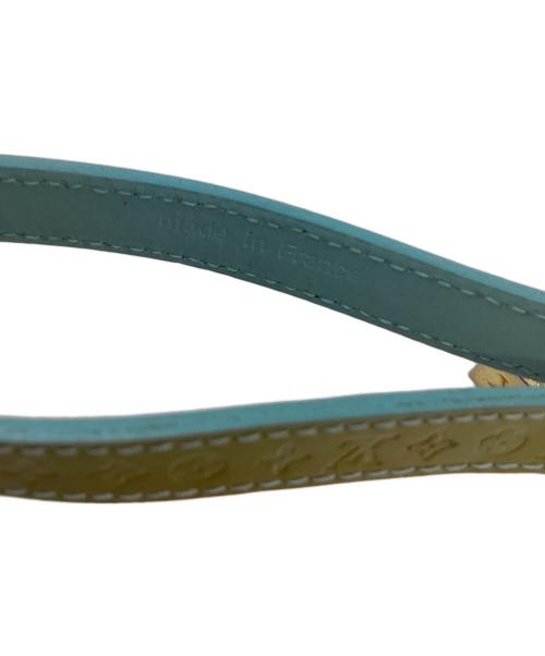 LOUIS VUITTON（ルイ ヴィトン）LOUIS VUITTON (ルイ ヴィトン) LOUIS VUITTON　モノグラム・ヴェルニ　ストラップ グリーン×ゴールドの古着・服飾アイテム