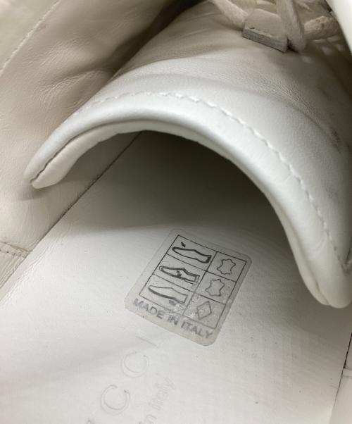 GUCCI（グッチ）GUCCI (グッチ) GUCCI　	Embroidered Heart　ローカットスニーカー ホワイト×グリーン サイズ:SIZE 35の古着・服飾アイテム