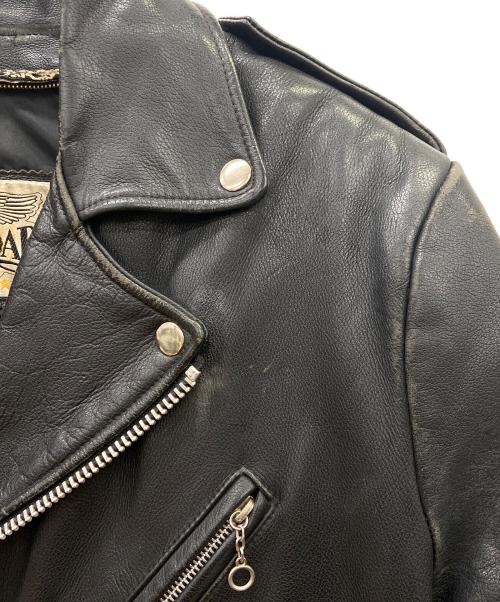 open road（オープンロード）OPEN ROAD (オープンロード) レザーライダースジャケット ブラック サイズ:Mの古着・服飾アイテム