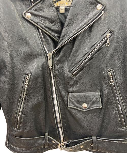 open road（オープンロード）OPEN ROAD (オープンロード) レザーライダースジャケット ブラック サイズ:Mの古着・服飾アイテム