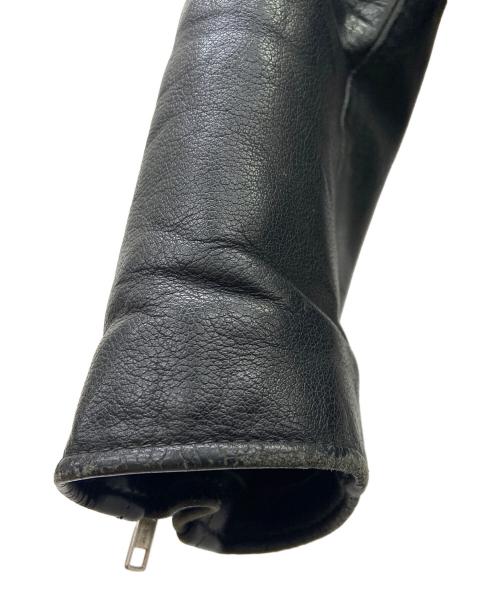 open road（オープンロード）OPEN ROAD (オープンロード) レザーライダースジャケット ブラック サイズ:Mの古着・服飾アイテム