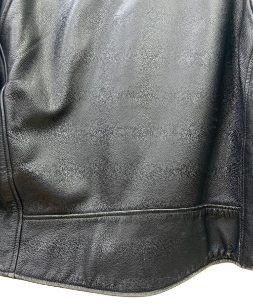 open road（オープンロード）OPEN ROAD (オープンロード) レザーライダースジャケット ブラック サイズ:Mの古着・服飾アイテム