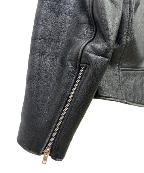 open road（オープンロード）OPEN ROAD (オープンロード) レザーライダースジャケット ブラック サイズ:Mの古着・服飾アイテム